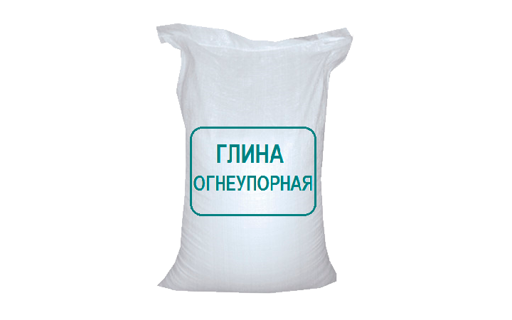 Глина молотая огнеупорная